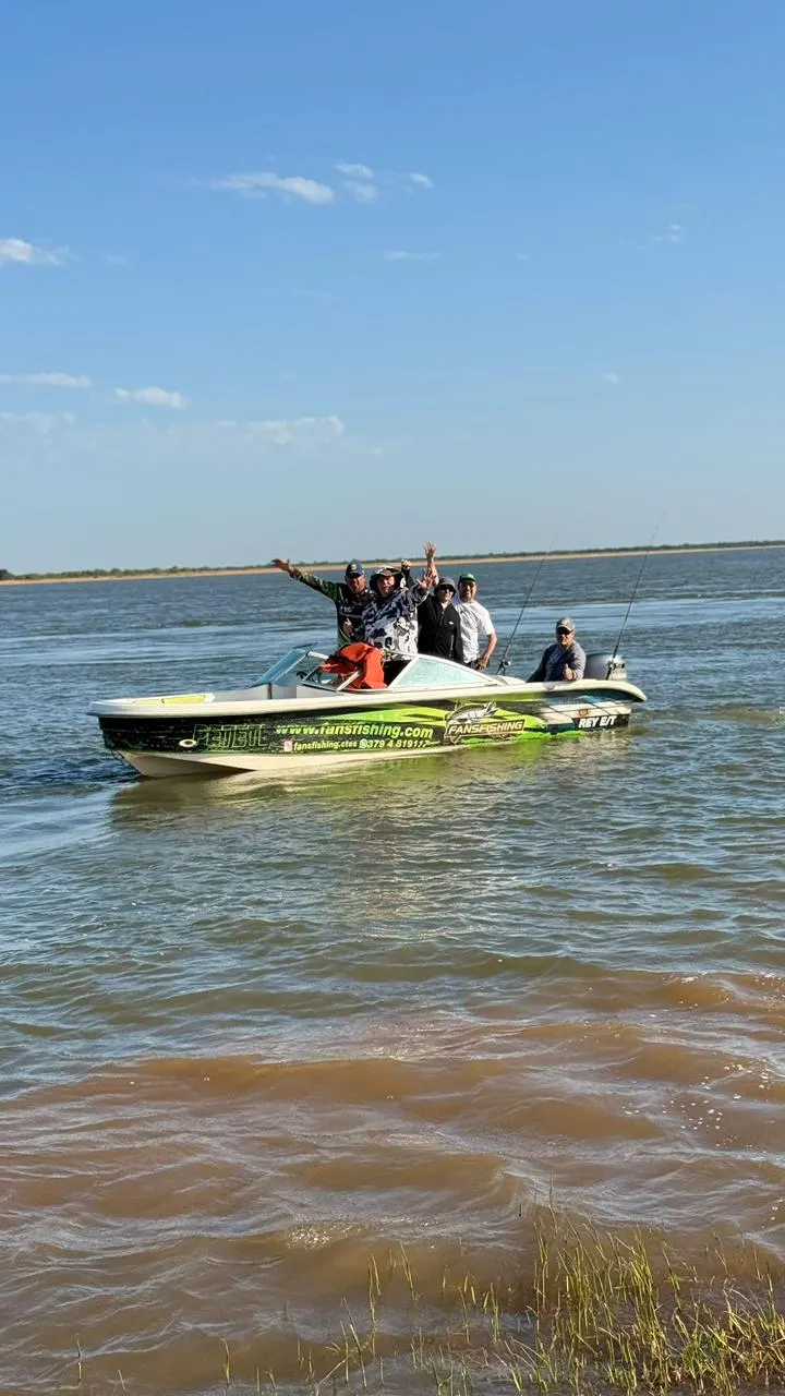 Embarcación en el río Paraná