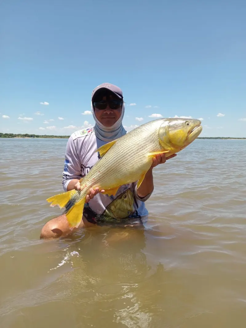 Pesca em águas rasas